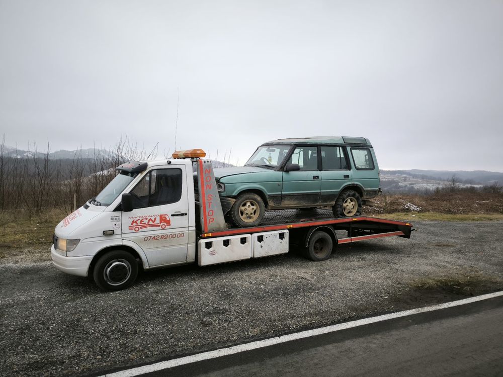 Platformă/Autoplatformă Mercedes Sprinter 412D 1996