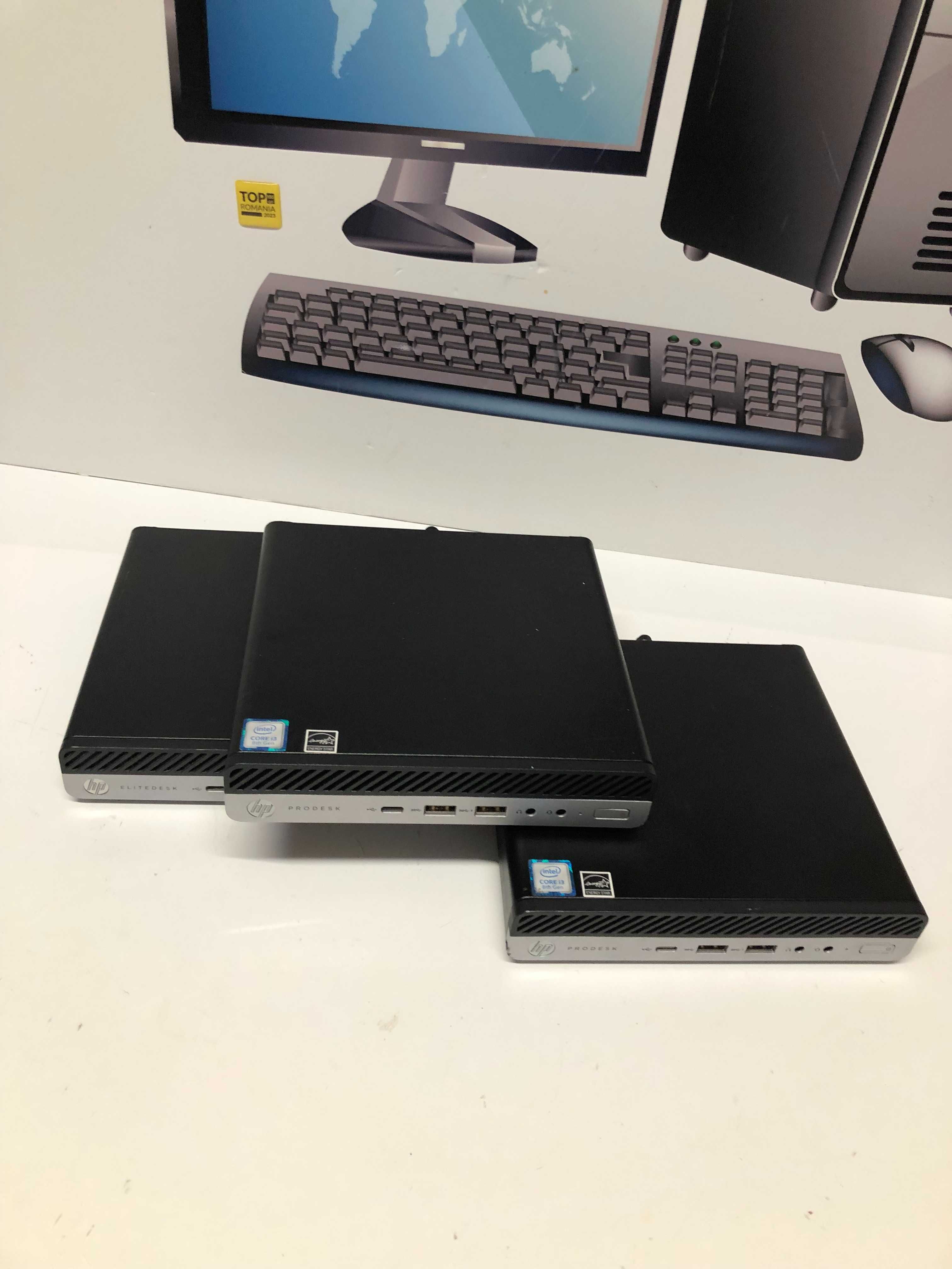 Calculator HP Prodesk 600 G4, I3 8100T, 8 gb, ssd 256, garantie