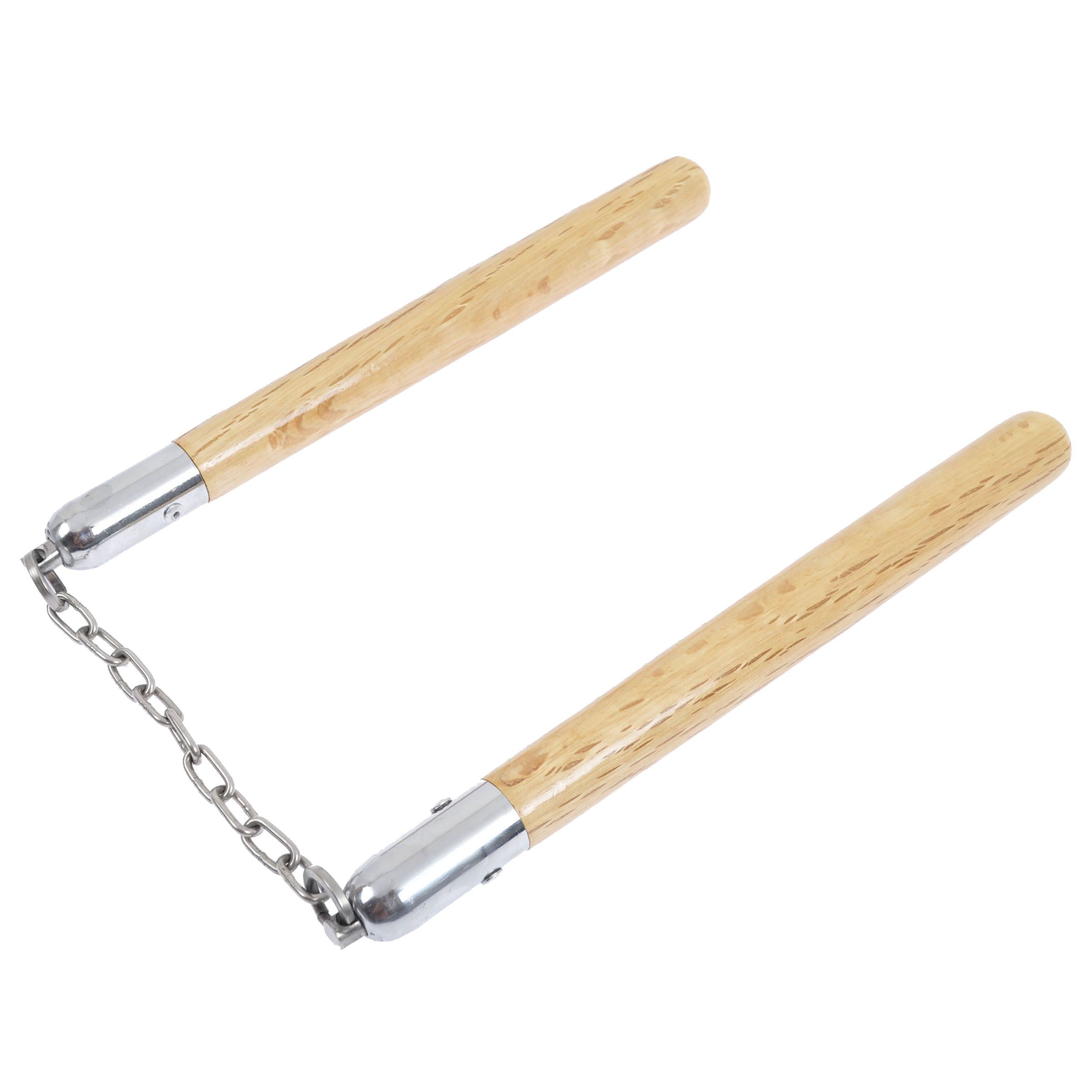 Set maceta vanatoare IdeallStore, Knife of Mind, 46 cm si nunceag lemn