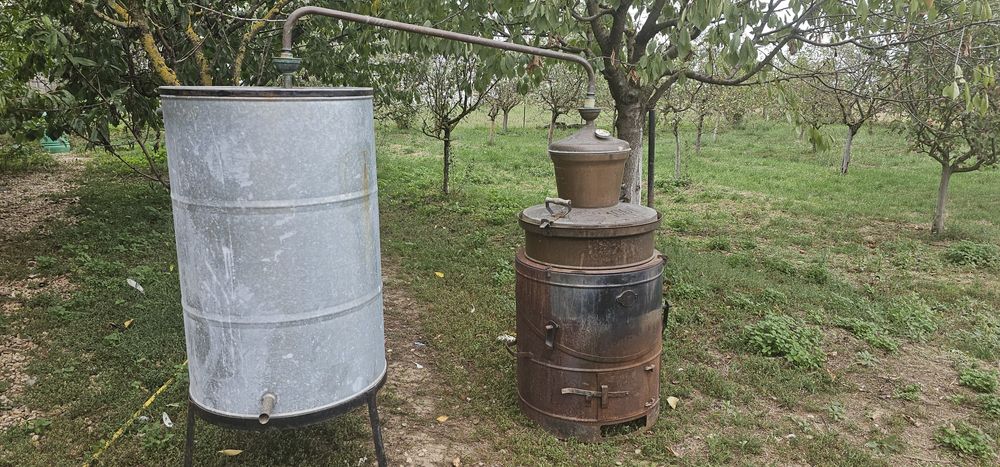 Cazan de țuică cupru 100L DES