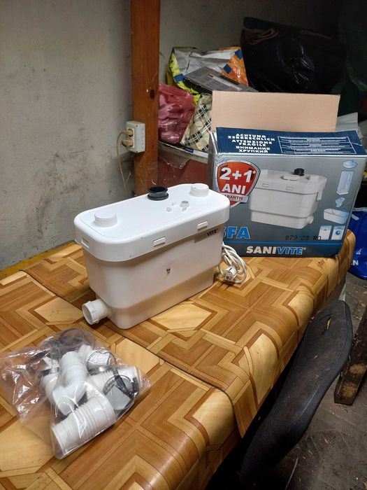 Sanidouche Pompa ape uzate cu tocator