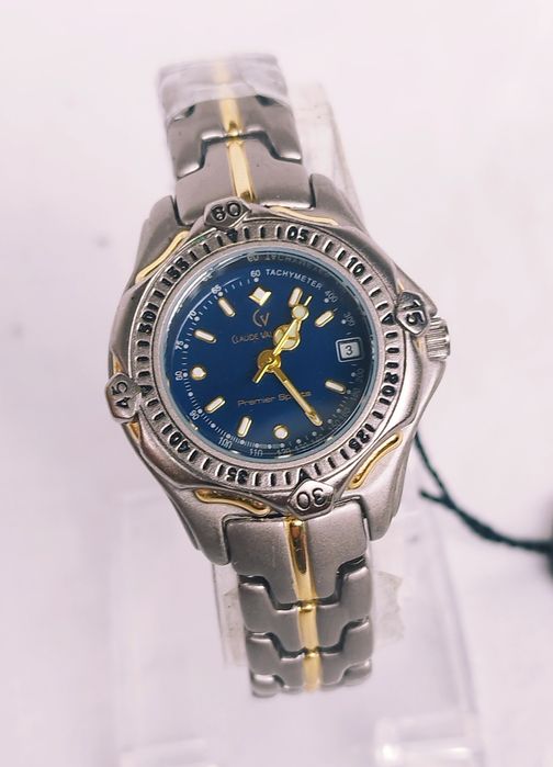 Ceas de damă Claude Valentini cu Quartz, din titan