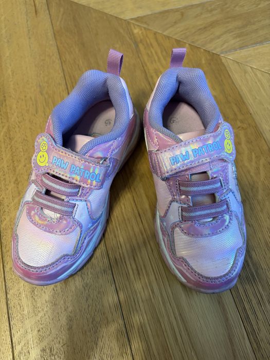 Vand tenesi fetite Paw patrol cu beculete in talpa,