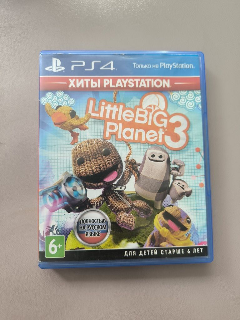 Диск на пс4 LittleBig Planet 3