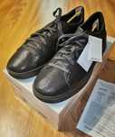Pantofi sport Geox, noi (eticheta), piele naturala, negri, mar. 44
