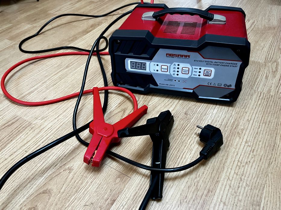 Redresor digital incarcare baterii cu functie de pornire, Absaar