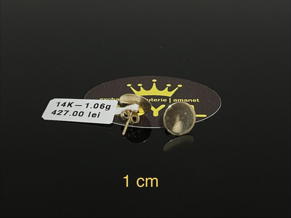 Bijuteria Royal CB : Cercei dama aur 14k 1,06gr