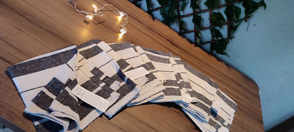 Set de 6 prosoape de  bucătărie, bumbac, 60/45