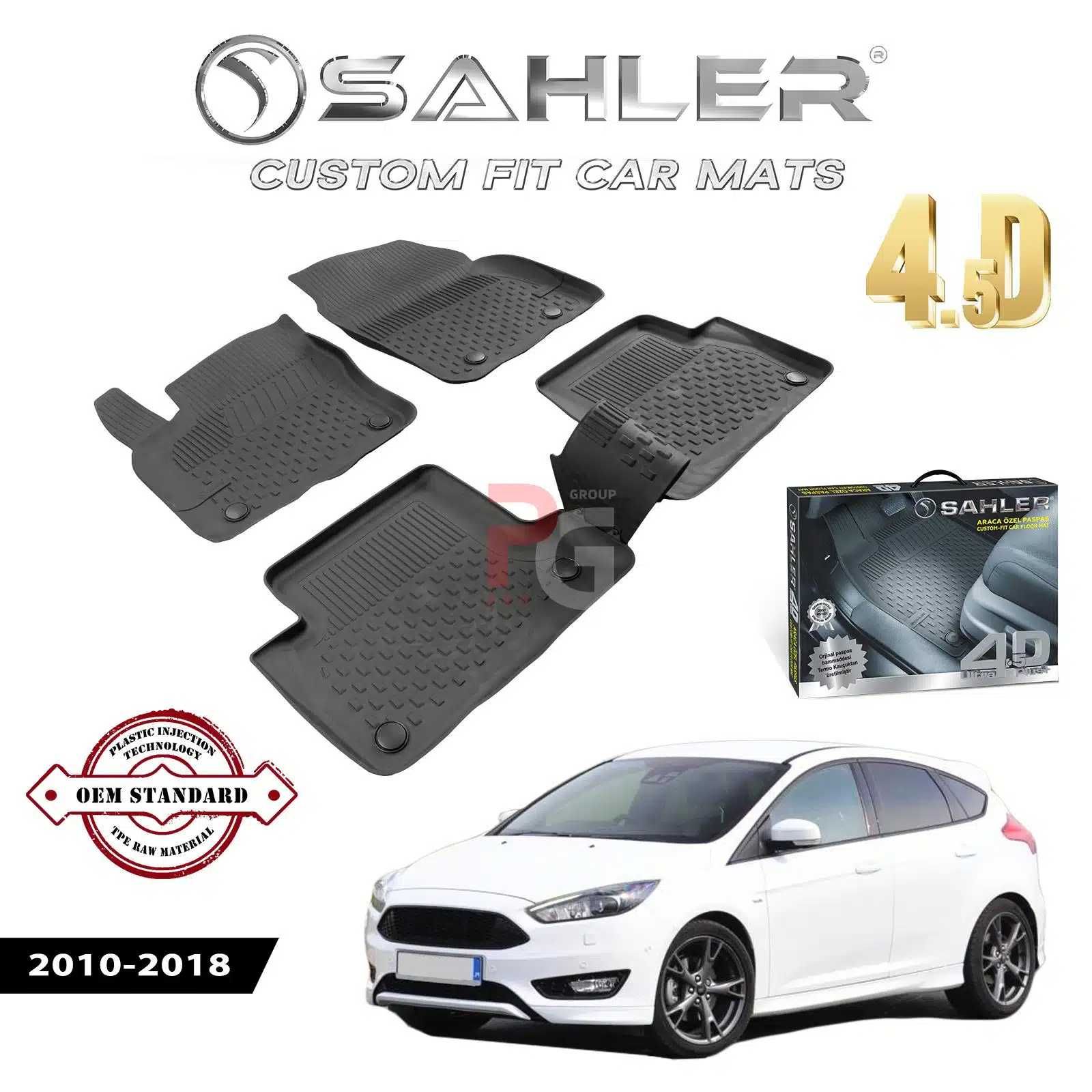 Гумени стелки за Ford Focus 3 (2010-2018) / Форд Фокус /