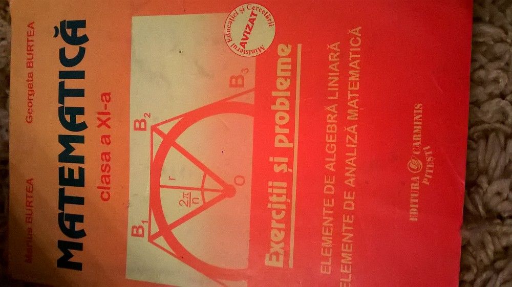 matematica xl xll M1 culegeri bac