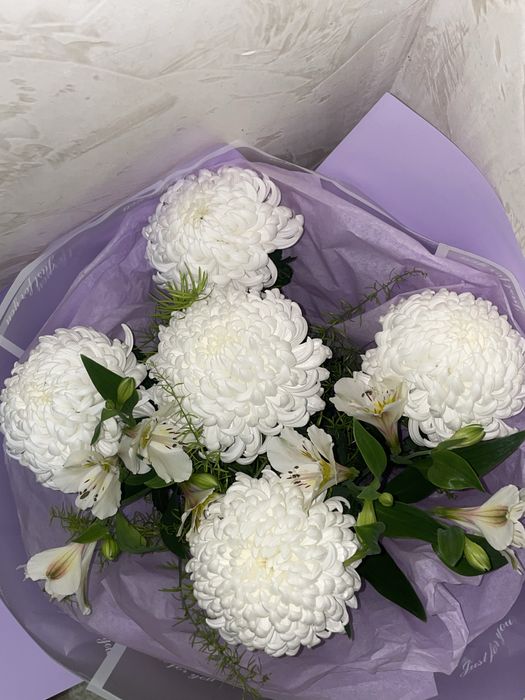 Цветы хризантемы