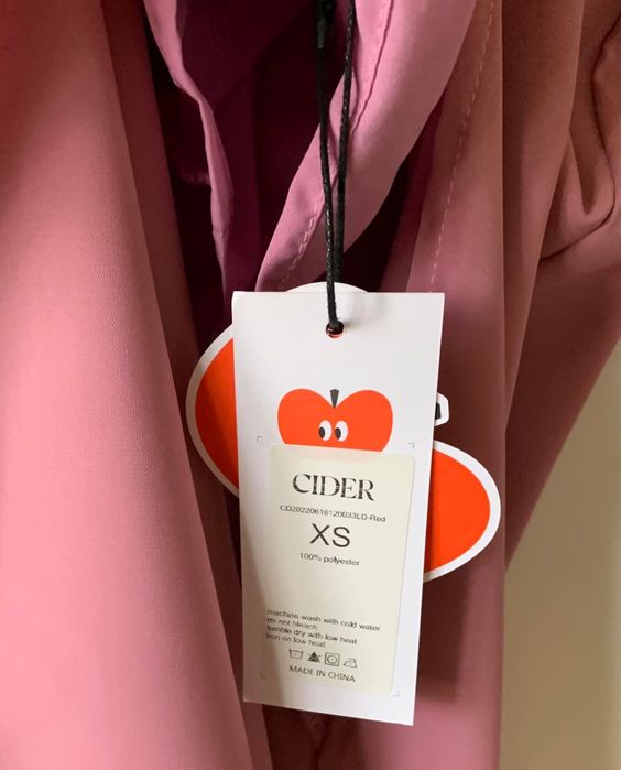 Rochie midi Cider XS subțire