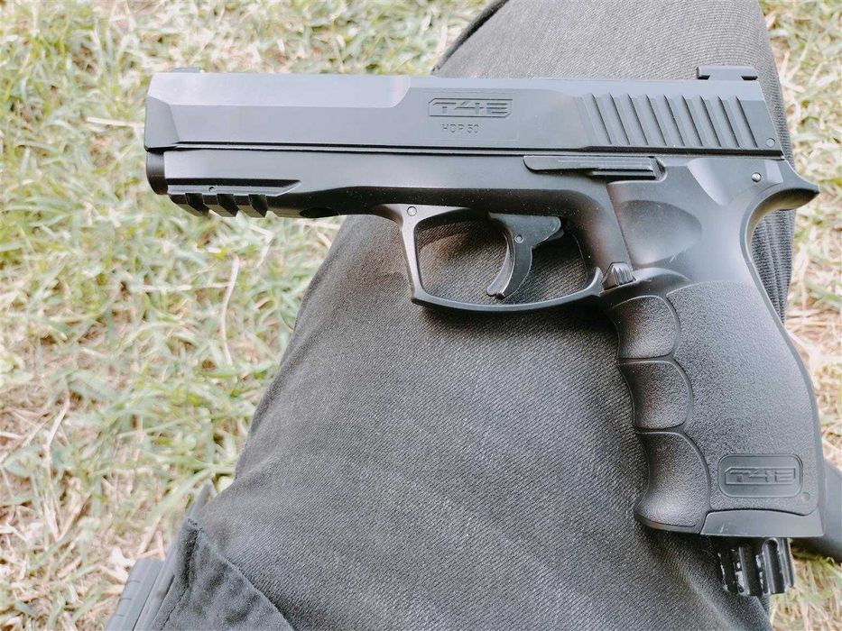 Pistol *17.8 JOULI* V.4 Cu Bile De Cauciuc - HDR HDP Aer Comprimat Co2