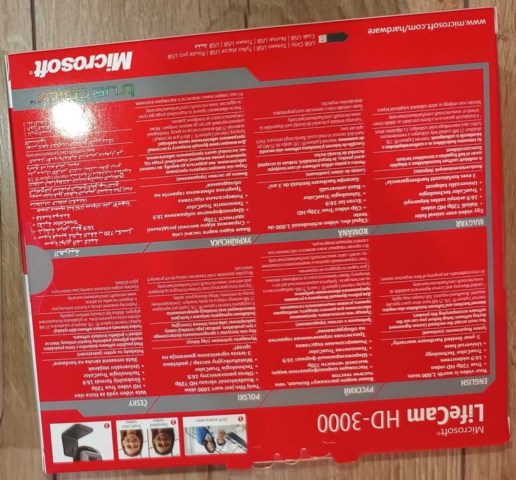 Camera Web Microsoft LifeCam HD-3000