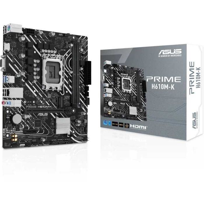 Placă de bază ASUS PRIME H610M-K | mATX | Socket 1700 | DDR5