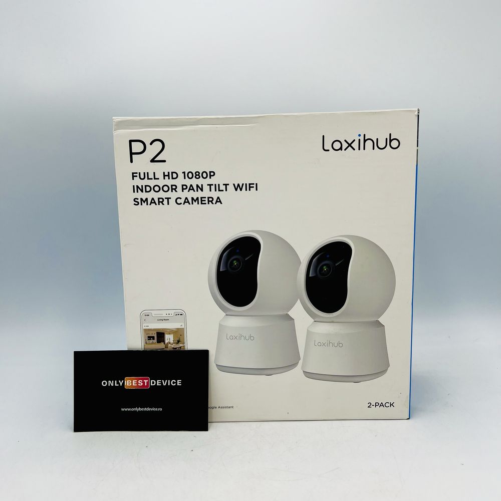 Camere Laxihub P2 Full HD 1080p  2 Pack NOU / SIGILAT