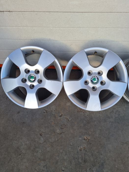Оригинални джанти за ШКОДА SKODA VW SEAT AUDI R15 5x112 ET38 6.5J