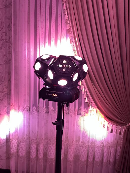 Тройной шар, светомузыка