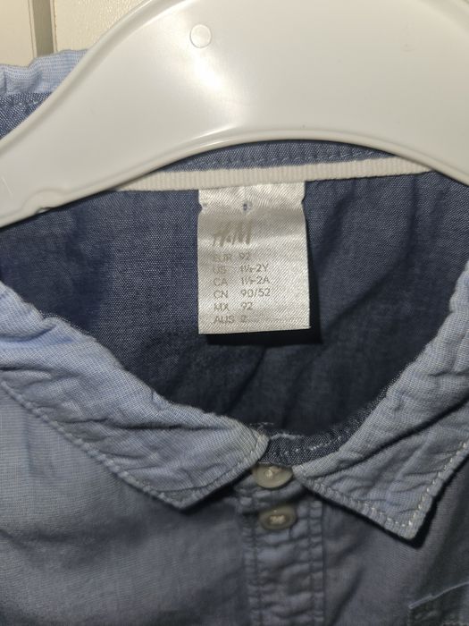 Cămăși  H&M nr 110, 122,, 92