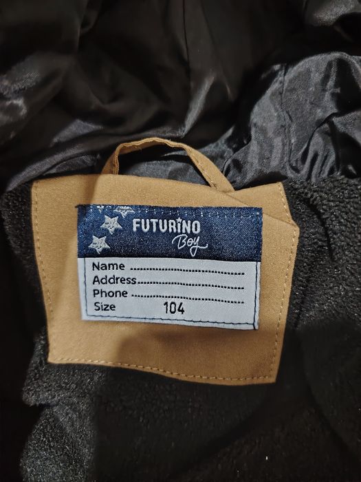 Куртка зимняя на мальчика 104 см+полукомбинезон