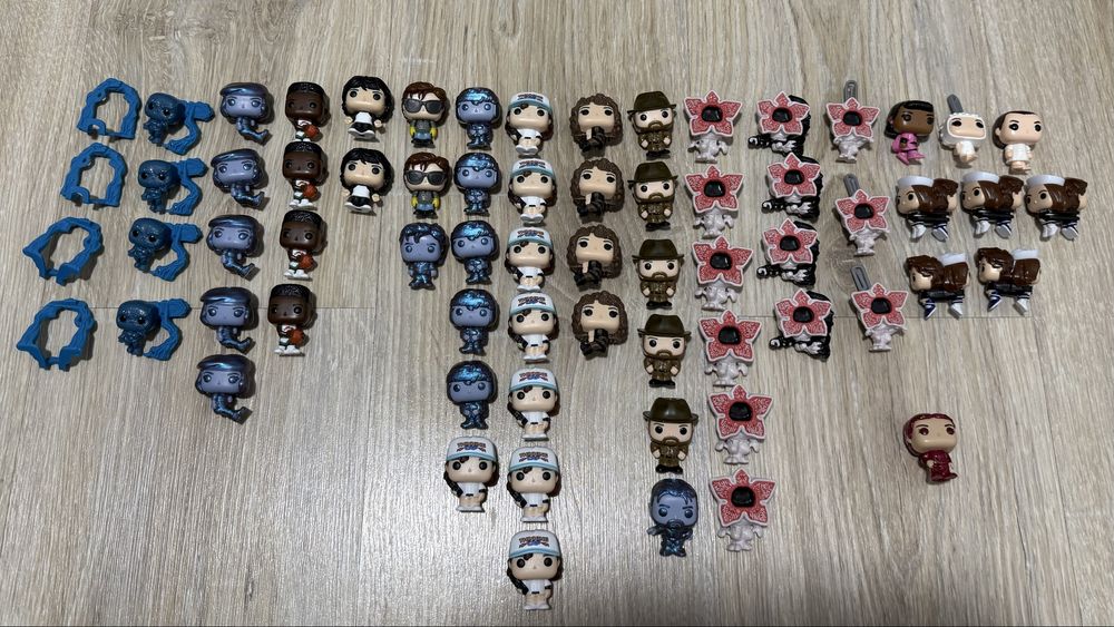 kinder joy stranger things  фигурки