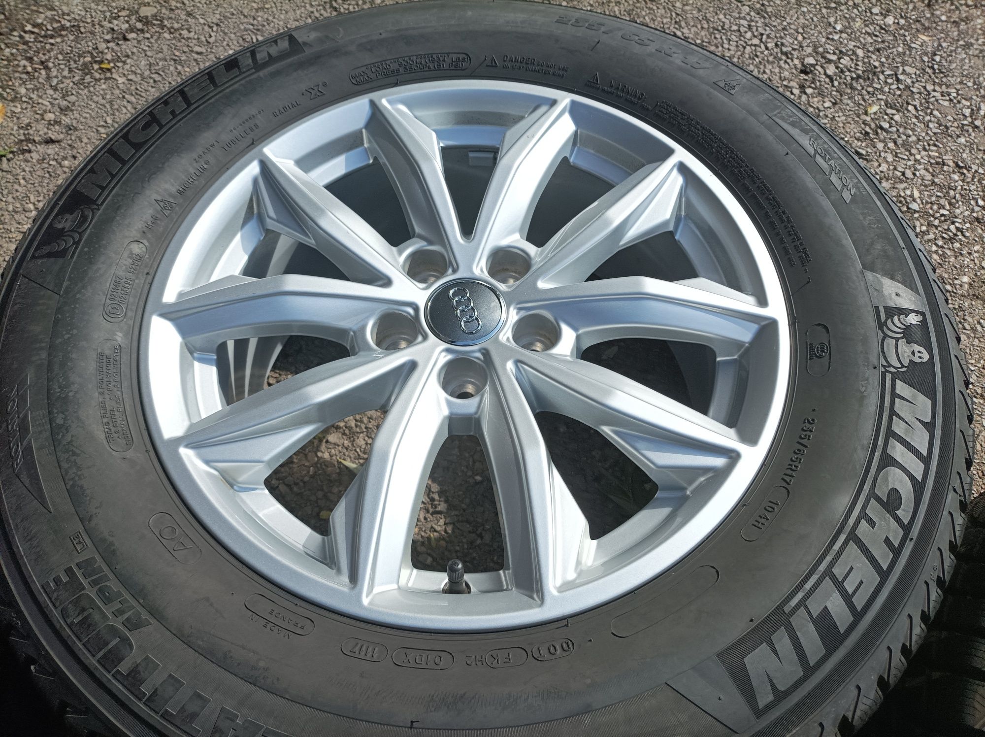 17" оригинални алуминиеви джанти за Audi Q5/A4/A6/Q3/Q2.