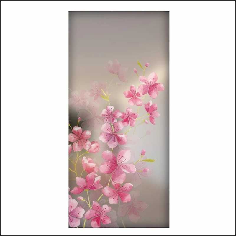 Lichidare stoc -38% -Folie decorativa flori roz (100x210 cm) = 179 LEI