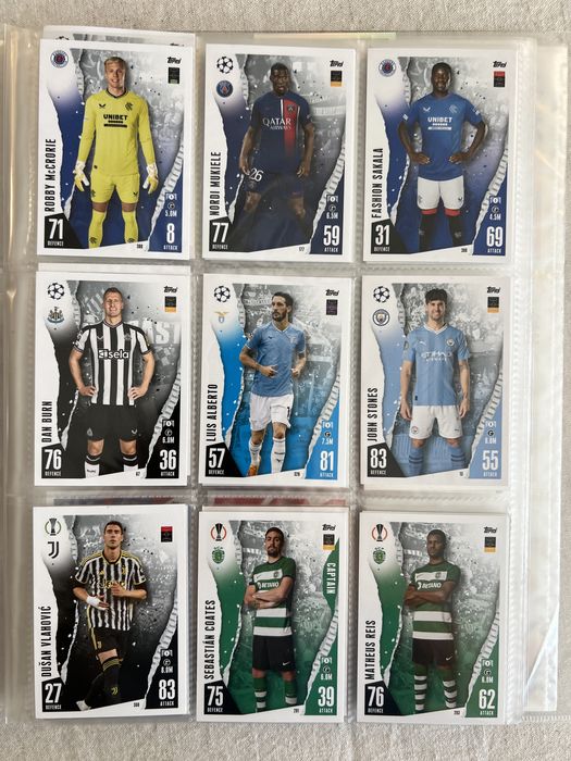 Албум Match Attax , Euro 2024 , Premier League