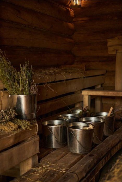 Баня с хорошим паром на дровах