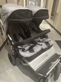 MOUNTAIN BUGGY  количка за близнаци 6 месеца използвана