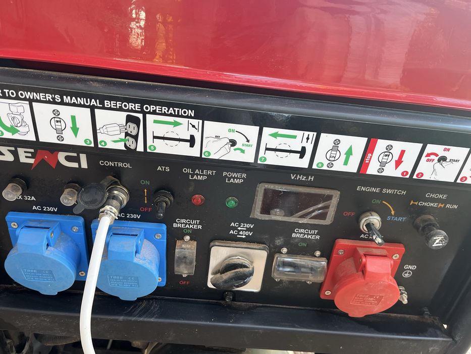 Generator curent SENCI 11 KW , benzina , ATH