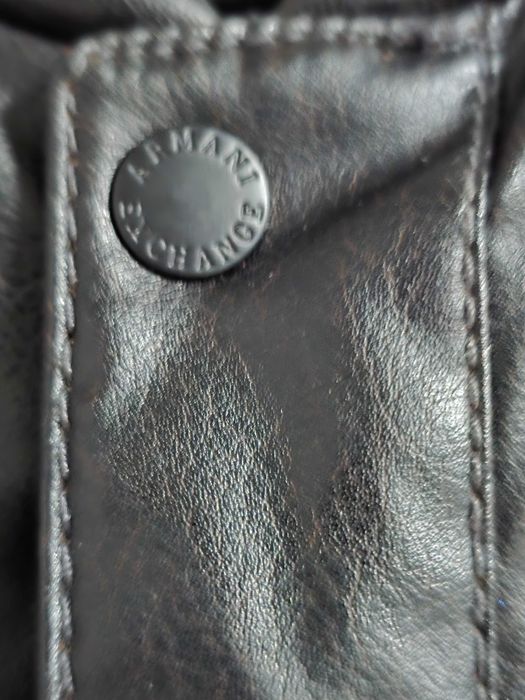 Armani Exchange оригинален дамски кожен елек