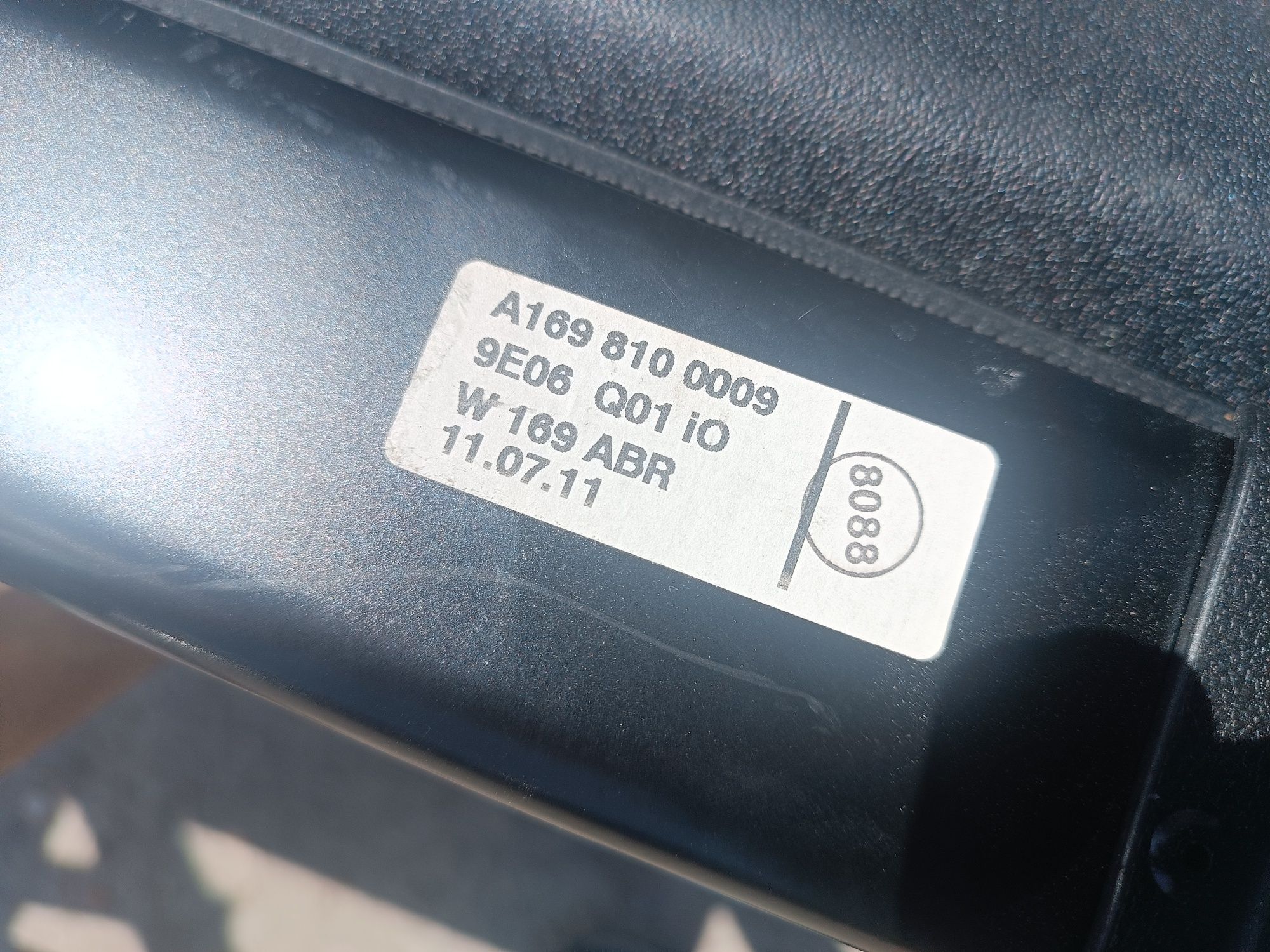 Щора за багажник Mercedes A-class W169 от 2007 до 2012г
