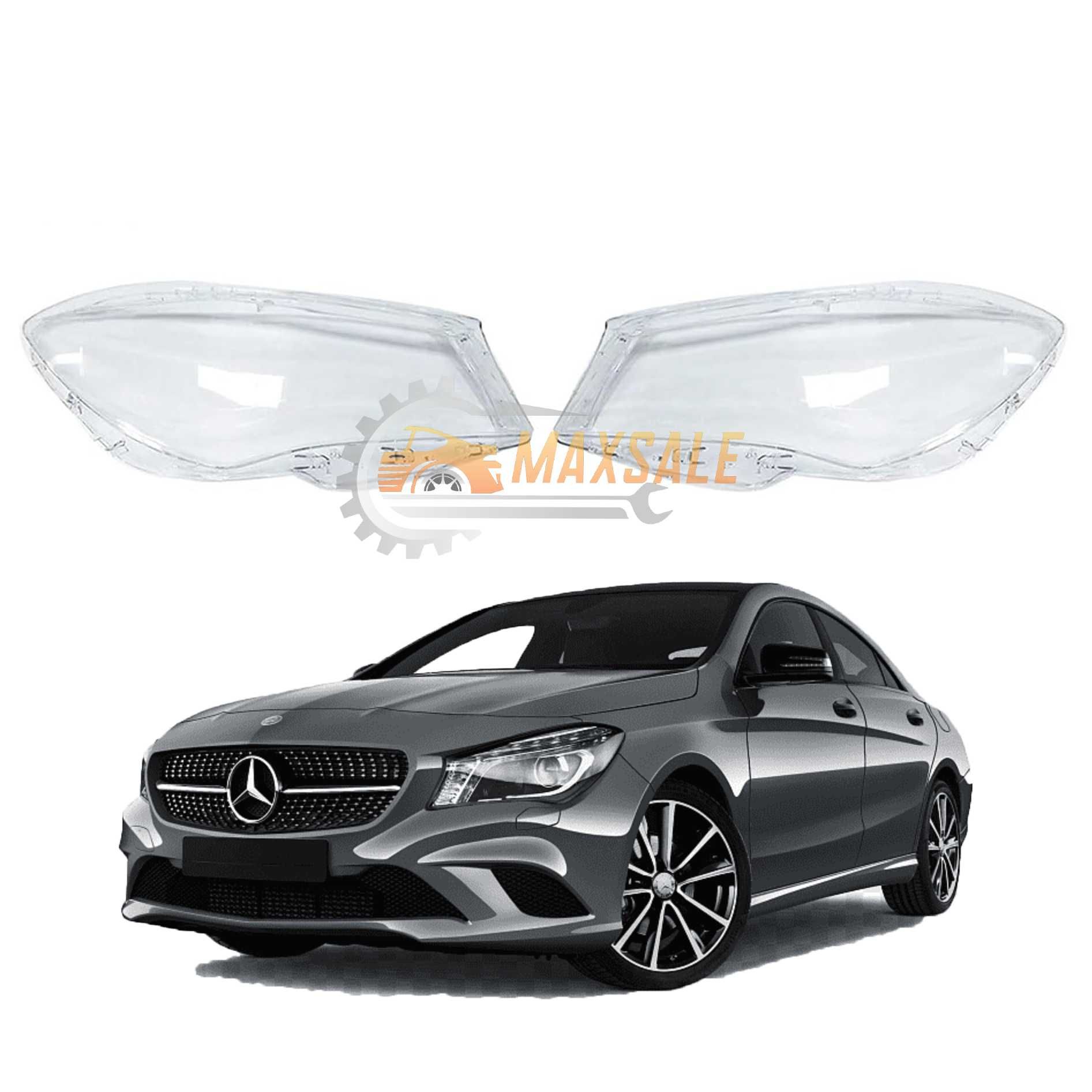 Капаци фарове Mercedes W117 CLA (14-16) стъкло фар Мерцедес В117 ЦЛА