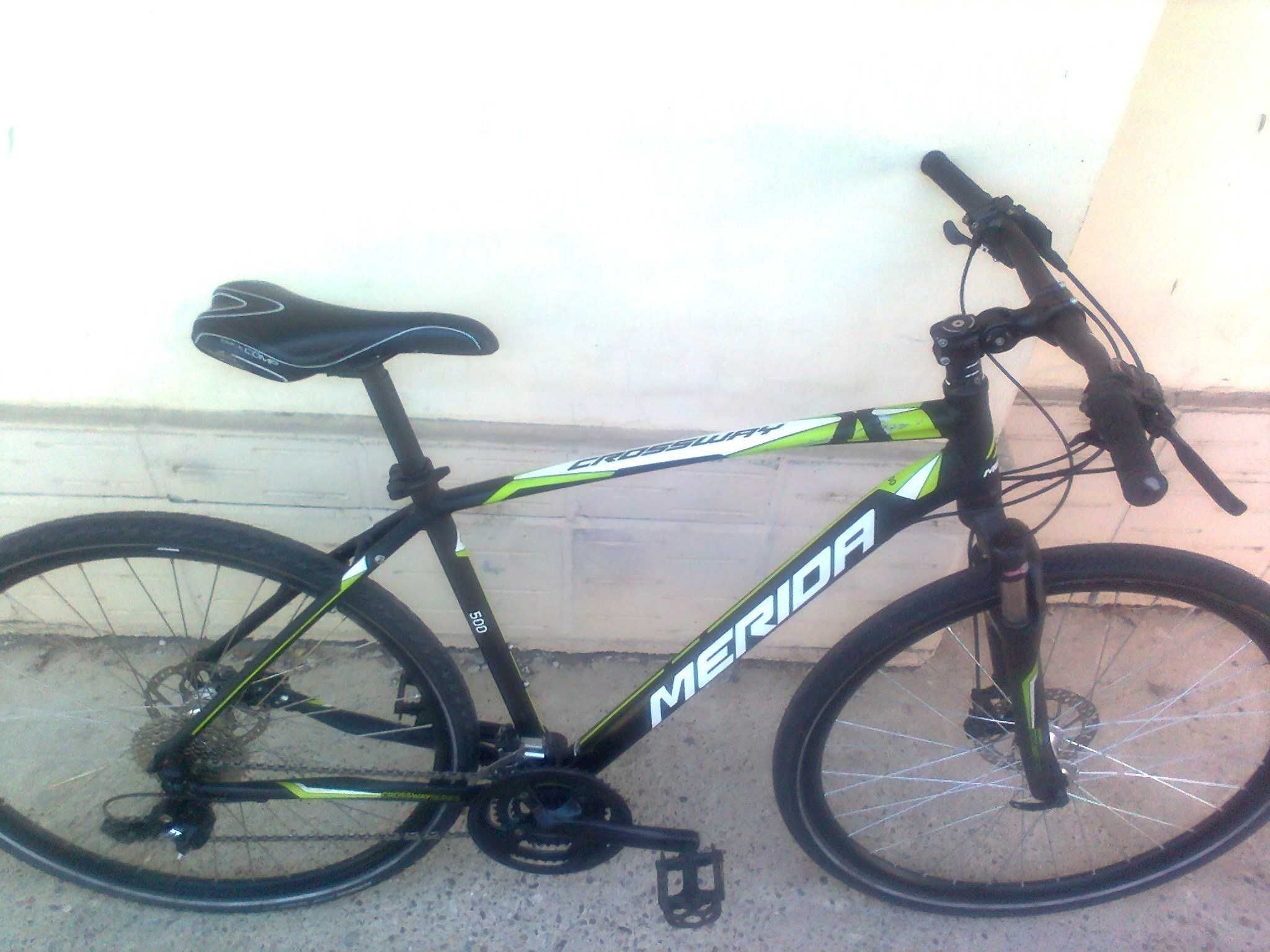 30 скорости Merida CrossWay 500 - Хидравличен Модел