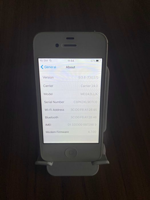 iPhone 4S 32gb fara cont iCloud