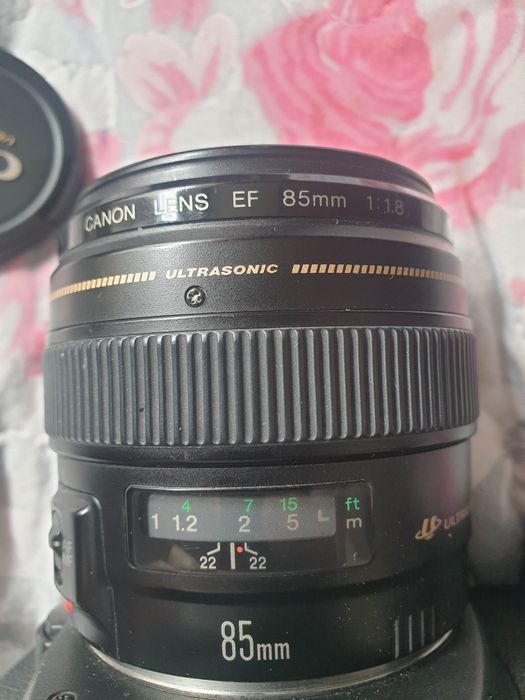 Объектив Canon 85 mm 1.8