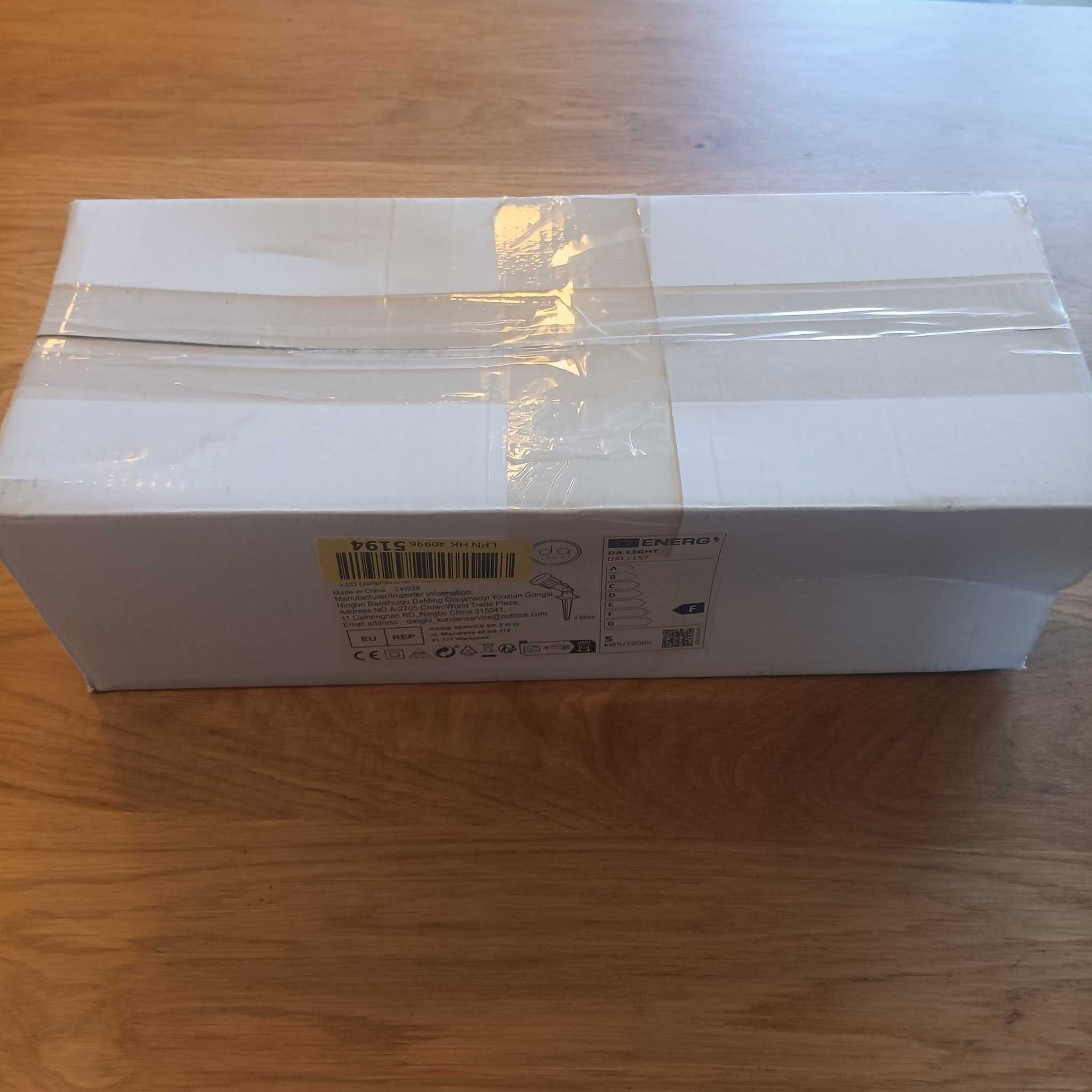 LED градински прожектори с колче, 5W, 4 бр/к-кт