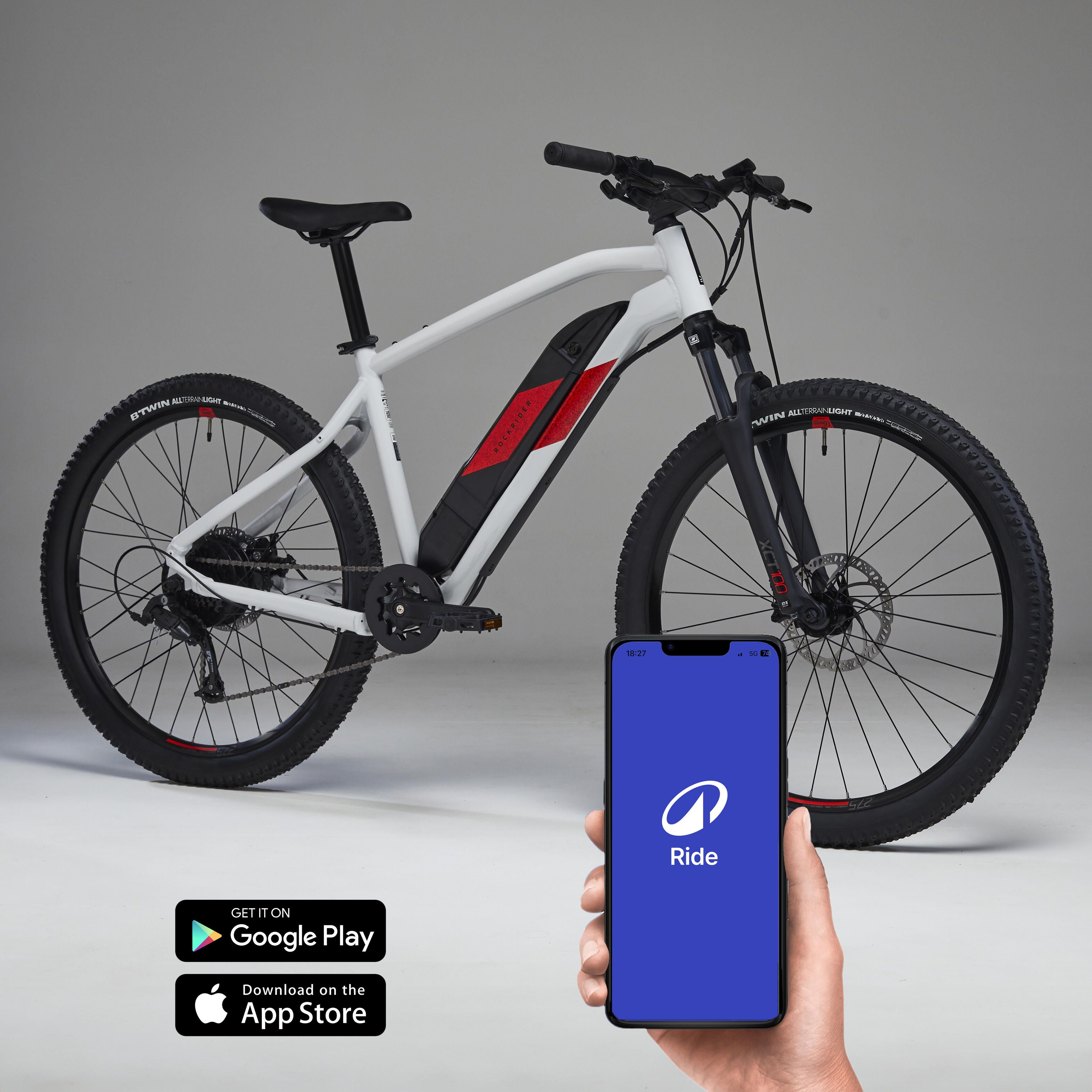 Bicicletă Mtb electrică E-st 100 - produs resigilat (nou) Decathlon