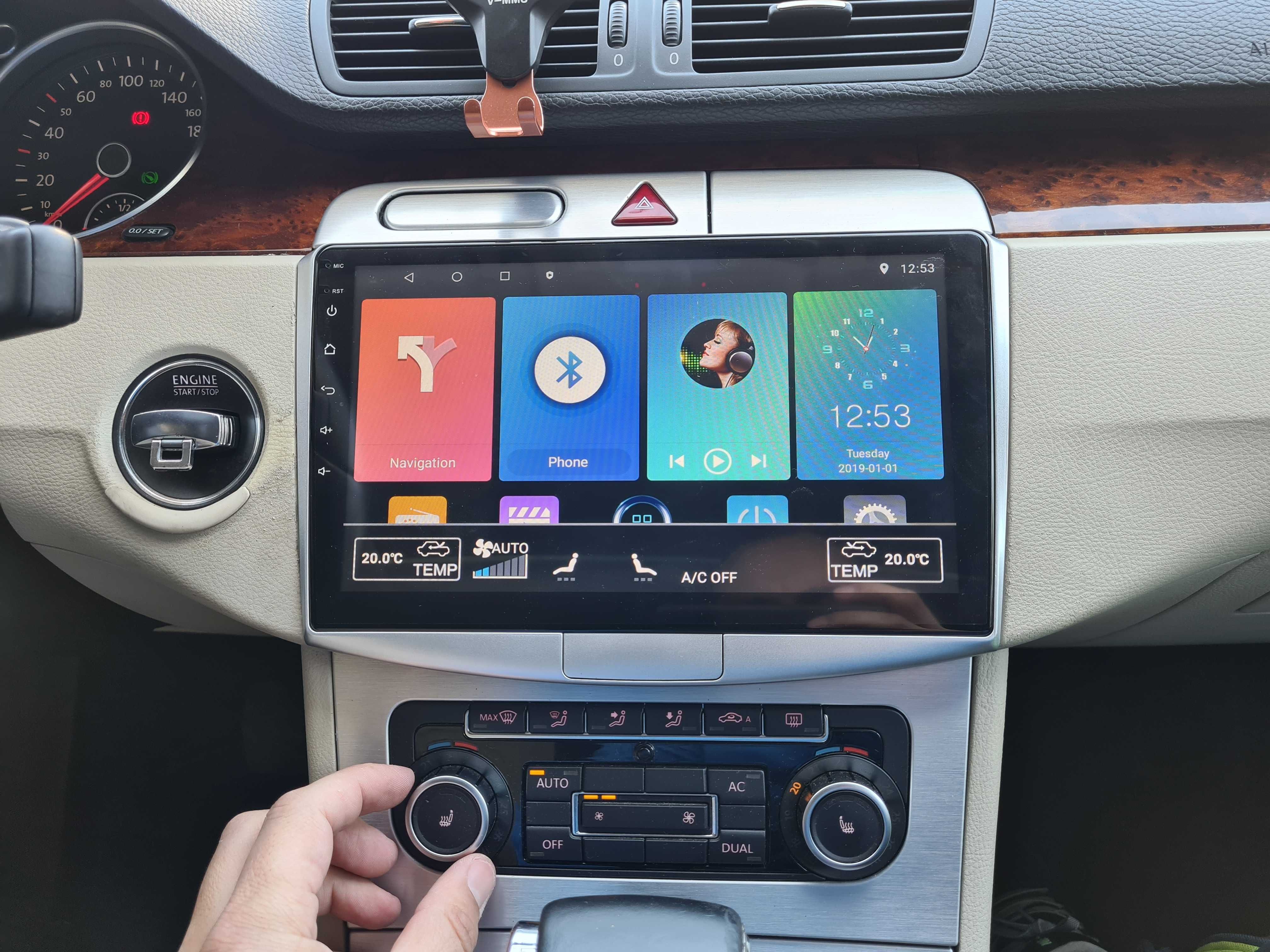 Navigatie android 10" Passat B6/B7/CC NOUA 2gb ram canbus