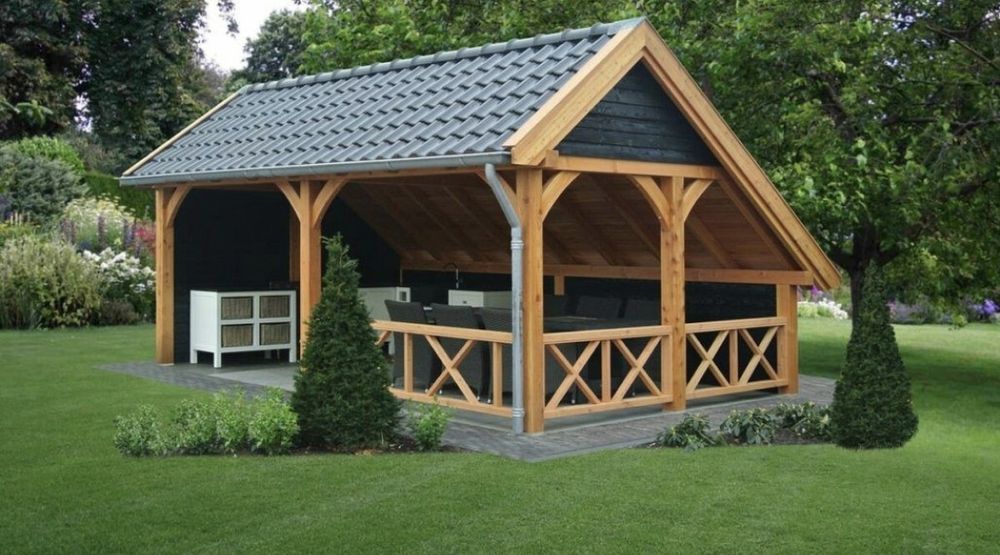 Vand terasă de lemn