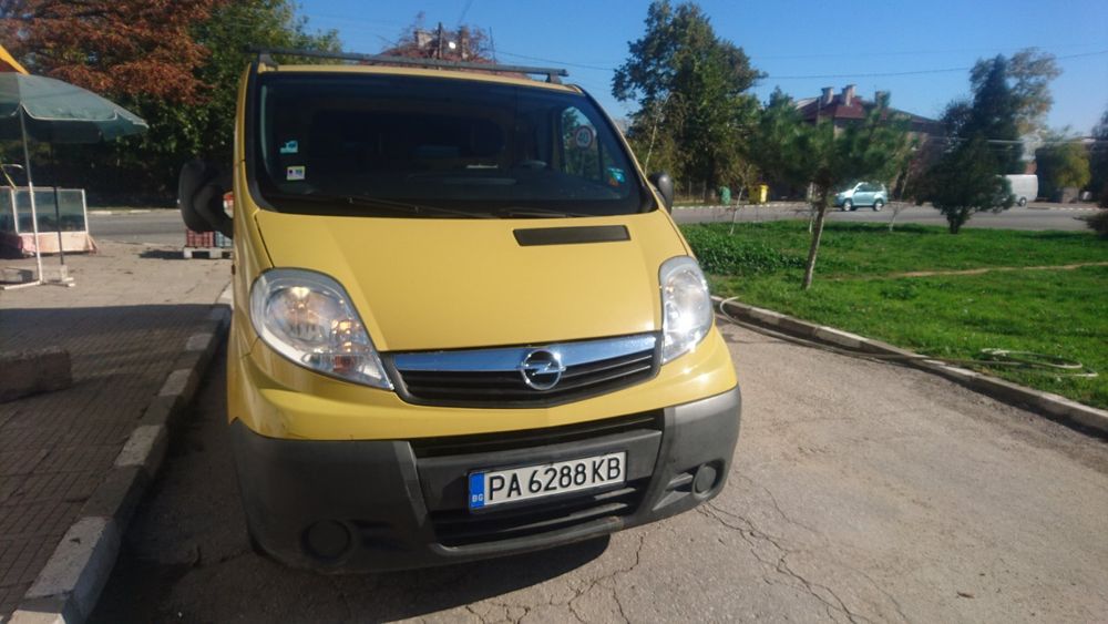 Опел Виваро бензин газ