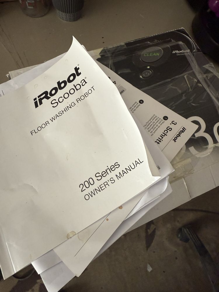 Мини робот Irodot  Scooba