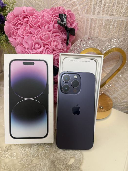 Iphone 14 pro  deep purple 128 gb