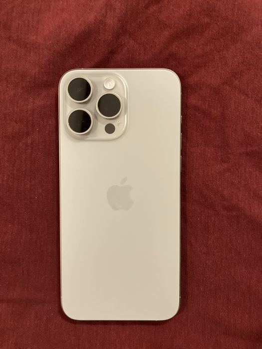 Iphone 15 pro max 256gb natural titanium/gri