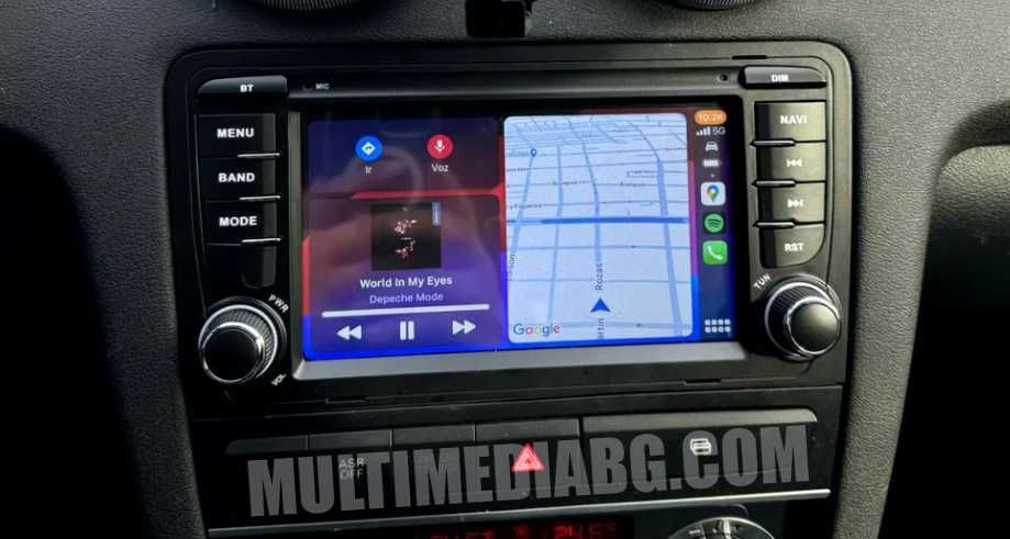 Audi a3 8P 2003г-2013г Мултимедия Навигация Android