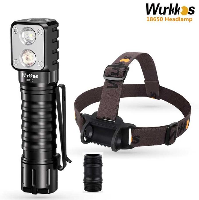 Налобный фонарь Wurkkos HD15