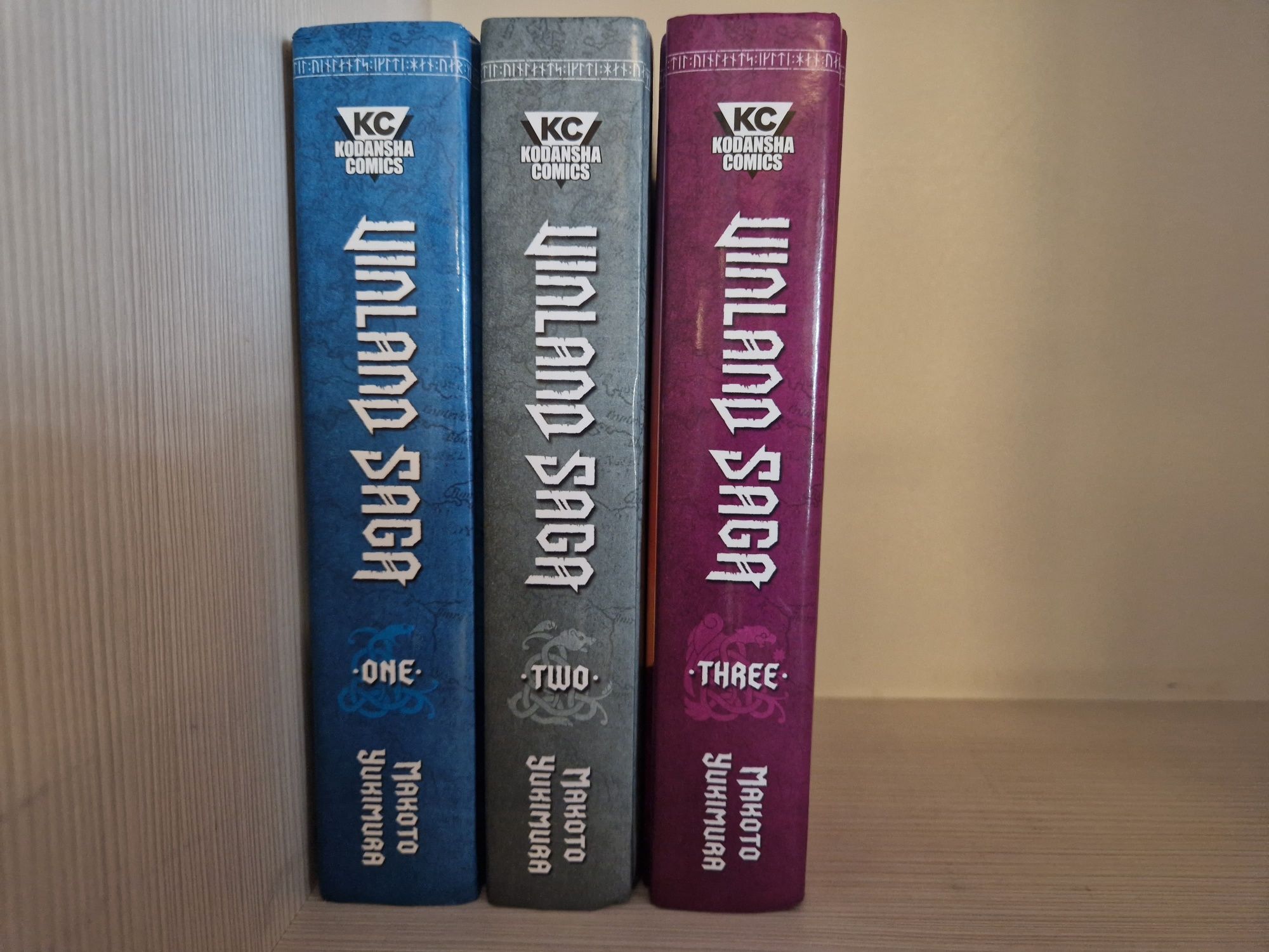 Manga vinland saga volume 1-3