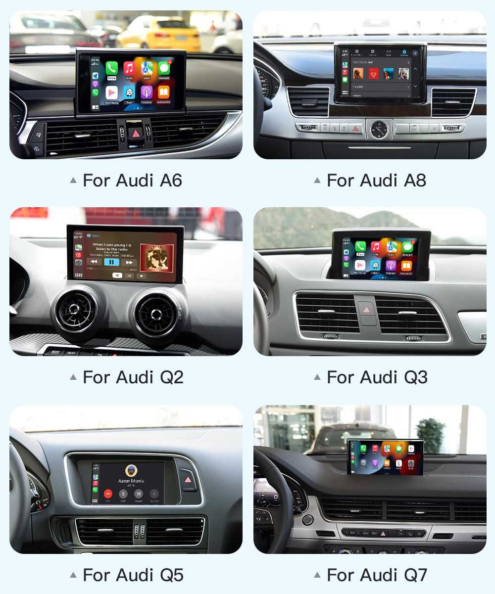 Apple Carplay si Android Auto Audi A3 A4 A5 A6 A7 Q3 Q5 Q7 , Garantie