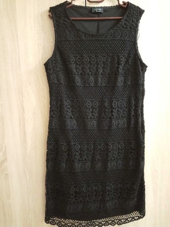 Платье чёрное шикарное, новое, размер 48-50